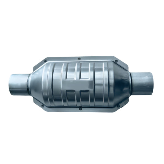 UNIVERSAL CERAMIC CATALYTIC CONVERTER - EC ROUND (EURO 4)