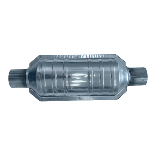 UNIVERSAL CERAMIC CATALYTIC CONVERTER - ROUND02 (EURO 4)
