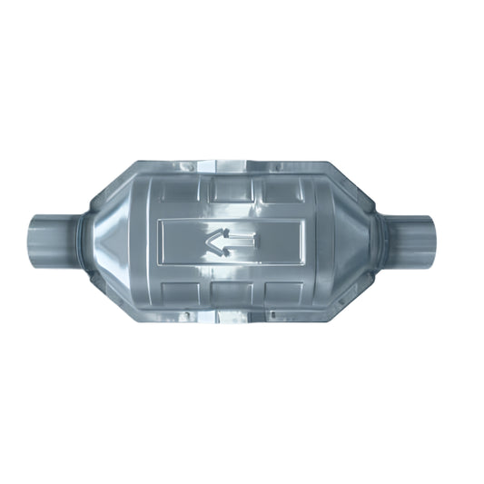 UNIVERSAL CERAMIC CATALYTIC CONVERTER - OVAL02 (EURO 4)