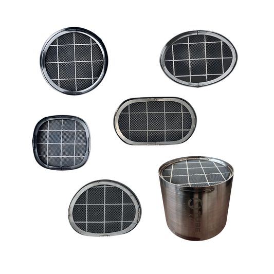 DPF SUBSTRATE, Silicon Carbide with Extra High Coating - FLAT 200*105*150