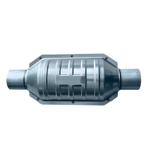 UNIVERSAL METALLIC CATALYTIC CONVERTER - EC ROUND METALLIC (EURO 4)