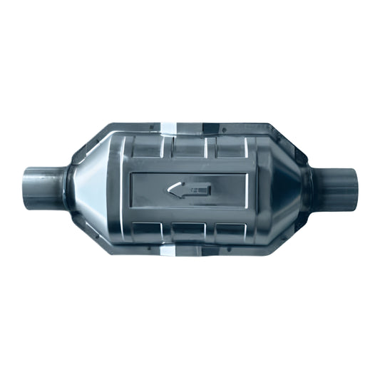UNIVERSAL CERAMIC CATALYTIC CONVERTER - OVAL02 (EURO 5)